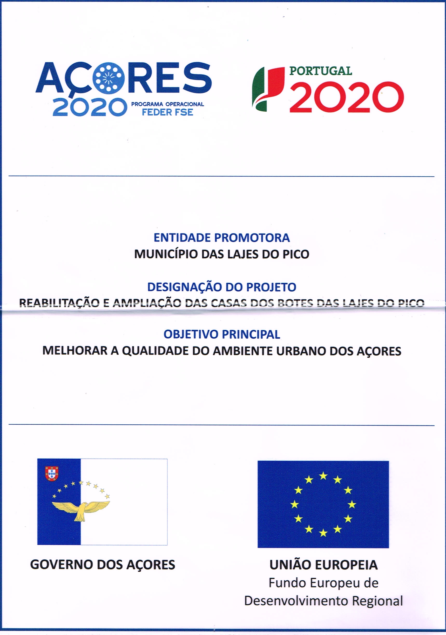 Reabilitação e Ampliação das Casas dos Botes das Lajes do Pico